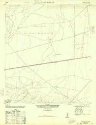 Fort Bliss SE Texas Historical topographic map, 1:24000 scale, 7.5 X 7.5 Minute, Year 1948