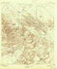 Fort Davis Texas Historical topographic map, 1:125000 scale, 30 X 30 Minute, Year 1897