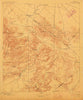 Fort Davis Texas Historical topographic map, 1:125000 scale, 30 X 30 Minute, Year 1897
