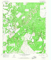 Fort Griffin Texas Historical topographic map, 1:24000 scale, 7.5 X 7.5 Minute, Year 1965