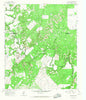 Fort Griffin Texas Historical topographic map, 1:24000 scale, 7.5 X 7.5 Minute, Year 1965