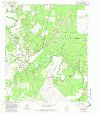 Fort Griffin Texas Historical topographic map, 1:24000 scale, 7.5 X 7.5 Minute, Year 1965