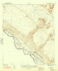 Fort Hancock Texas Historical topographic map, 1:62500 scale, 15 X 15 Minute, Year 1943