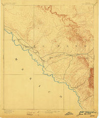 Fort Hancock Texas Historical topographic map, 1:125000 scale, 30 X 30 Minute, Year 1894
