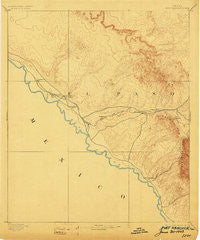 Fort Hancock Texas Historical topographic map, 1:125000 scale, 30 X 30 Minute, Year 1894