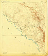 Fort Hancock Texas Historical topographic map, 1:125000 scale, 30 X 30 Minute, Year 1894