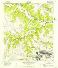 Fort Hood Texas Historical topographic map, 1:24000 scale, 7.5 X 7.5 Minute, Year 1947