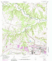 Fort Hood Texas Historical topographic map, 1:24000 scale, 7.5 X 7.5 Minute, Year 1957