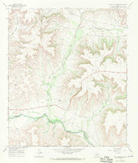 Fort Lancaster Texas Historical topographic map, 1:24000 scale, 7.5 X 7.5 Minute, Year 1967