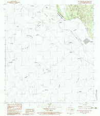 Fort McIntosh 3 NE Texas Historical topographic map, 1:24000 scale, 7.5 X 7.5 Minute, Year 1983