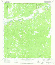 Fort McKavett Texas Historical topographic map, 1:24000 scale, 7.5 X 7.5 Minute, Year 1970