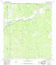 Fort McKavett Texas Historical topographic map, 1:24000 scale, 7.5 X 7.5 Minute, Year 1970