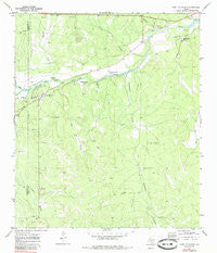 Fort McKavett Texas Historical topographic map, 1:24000 scale, 7.5 X 7.5 Minute, Year 1970