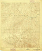 Fort McKavett Texas Historical topographic map, 1:125000 scale, 30 X 30 Minute, Year 1893