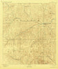 Fort McKavett Texas Historical topographic map, 1:125000 scale, 30 X 30 Minute, Year 1893