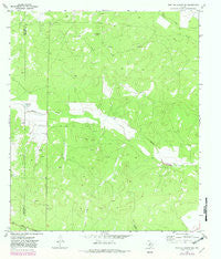 Fort McKavett NE Texas Historical topographic map, 1:24000 scale, 7.5 X 7.5 Minute, Year 1970