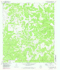 Fort McKavett NW Texas Historical topographic map, 1:24000 scale, 7.5 X 7.5 Minute, Year 1970