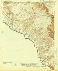 Fort Quitman Texas Historical topographic map, 1:62500 scale, 15 X 15 Minute, Year 1943