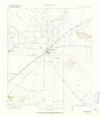 Fort Stockton Texas Historical topographic map, 1:62500 scale, 15 X 15 Minute, Year 1921