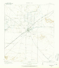 Fort Stockton Texas Historical topographic map, 1:62500 scale, 15 X 15 Minute, Year 1921