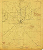 Fort Stockton Texas Historical topographic map, 1:62500 scale, 15 X 15 Minute, Year 1923