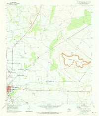 Fort Stockton East Texas Historical topographic map, 1:24000 scale, 7.5 X 7.5 Minute, Year 1970