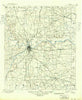 Fort Worth Texas Historical topographic map, 1:125000 scale, 30 X 30 Minute, Year 1894