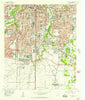 Fort Worth Texas Historical topographic map, 1:24000 scale, 7.5 X 7.5 Minute, Year 1955