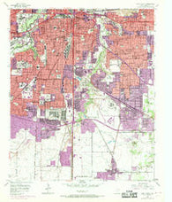 Fort Worth Texas Historical topographic map, 1:24000 scale, 7.5 X 7.5 Minute, Year 1955