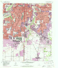 Fort Worth Texas Historical topographic map, 1:24000 scale, 7.5 X 7.5 Minute, Year 1955
