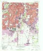 Fort Worth Texas Historical topographic map, 1:24000 scale, 7.5 X 7.5 Minute, Year 1955
