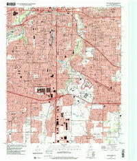 Fort Worth Texas Historical topographic map, 1:24000 scale, 7.5 X 7.5 Minute, Year 1995