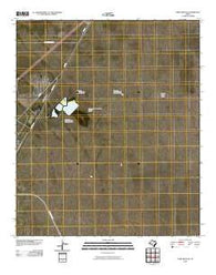 Fort Bliss NE Texas Historical topographic map, 1:24000 scale, 7.5 X 7.5 Minute, Year 2010