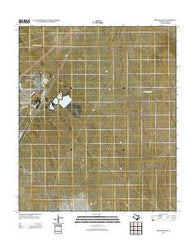 Fort Bliss NE Texas Historical topographic map, 1:24000 scale, 7.5 X 7.5 Minute, Year 2012
