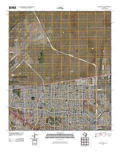 Fort Bliss SE Texas Historical topographic map, 1:24000 scale, 7.5 X 7.5 Minute, Year 2010