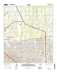 Fort Bliss SE Texas Current topographic map, 1:24000 scale, 7.5 X 7.5 Minute, Year 2016