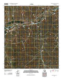 Fort McKavett Texas Historical topographic map, 1:24000 scale, 7.5 X 7.5 Minute, Year 2010