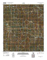 Fort McKavett NE Texas Historical topographic map, 1:24000 scale, 7.5 X 7.5 Minute, Year 2010