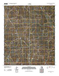 Fort McKavett NW Texas Historical topographic map, 1:24000 scale, 7.5 X 7.5 Minute, Year 2010