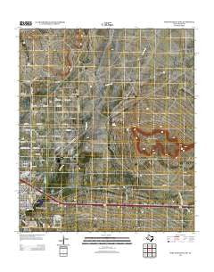 Fort Stockton East Texas Historical topographic map, 1:24000 scale, 7.5 X 7.5 Minute, Year 2012