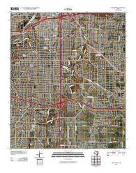 Fort Worth Texas Historical topographic map, 1:24000 scale, 7.5 X 7.5 Minute, Year 2010