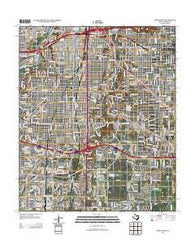 Fort Worth Texas Historical topographic map, 1:24000 scale, 7.5 X 7.5 Minute, Year 2012