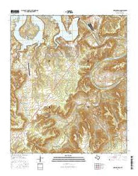 Fortune Bend Texas Current topographic map, 1:24000 scale, 7.5 X 7.5 Minute, Year 2016