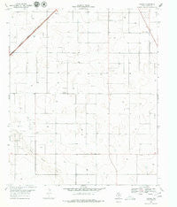 Foster Texas Historical topographic map, 1:24000 scale, 7.5 X 7.5 Minute, Year 1969