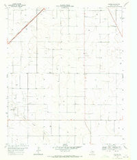Foster Texas Historical topographic map, 1:24000 scale, 7.5 X 7.5 Minute, Year 1969