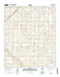 Foster Texas Current topographic map, 1:24000 scale, 7.5 X 7.5 Minute, Year 2016