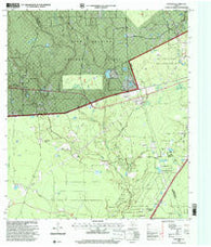 Fostoria Texas Historical topographic map, 1:24000 scale, 7.5 X 7.5 Minute, Year 1997