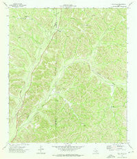 Four Mills Texas Historical topographic map, 1:24000 scale, 7.5 X 7.5 Minute, Year 1973