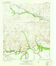 Fowlkes Texas Historical topographic map, 1:24000 scale, 7.5 X 7.5 Minute, Year 1916