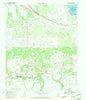 Fowlkes Texas Historical topographic map, 1:24000 scale, 7.5 X 7.5 Minute, Year 1968